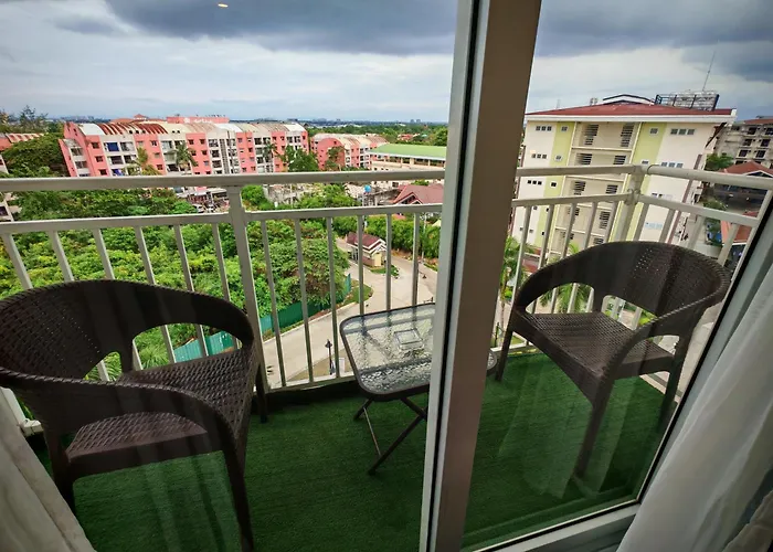 Azur A731, Amani Residences, 5 Minutes Airport, Netflix, Stylish, Cozy With Luxurious Swimming Pool Appartement Lapu-Lapu City
