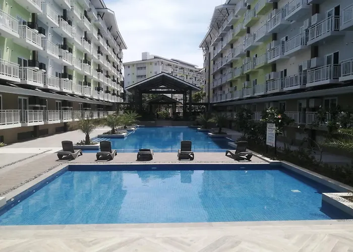 Azur A731, Amani Residences, 5 Minutes Airport, Netflix, Stylish, Cozy With Luxurious Swimming Pool Appartement Lapu-Lapu City